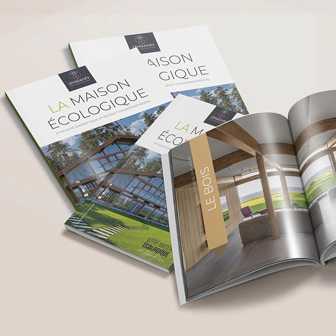 graphisme et impression brochure papier écologique . design à Pontarlier