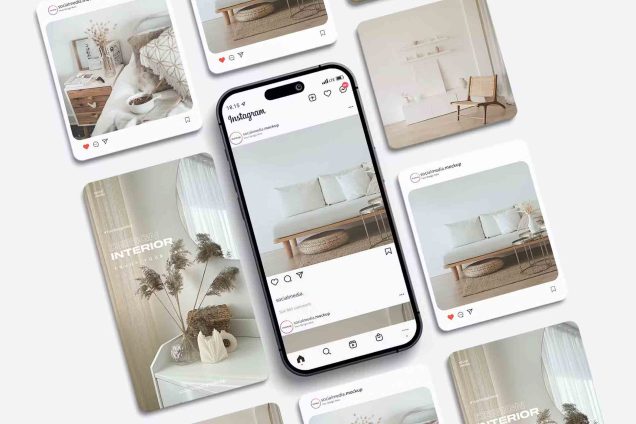 feed-instagram création de visuels pour les réseaux sociaux