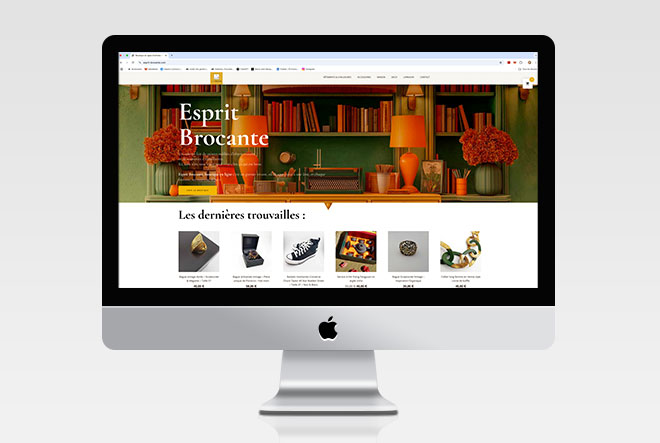 Esprit Brocante – Un site e-commerce vintage et inspiré